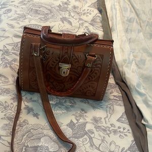 Women’s Tooled Leather Purse